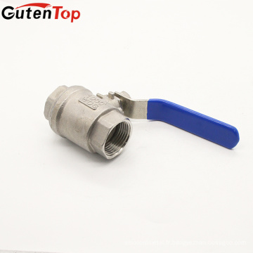 GutenTop Haute qualité et bas prix 1000 wog alésage BSP long niveau poignée de ss Ball Valve